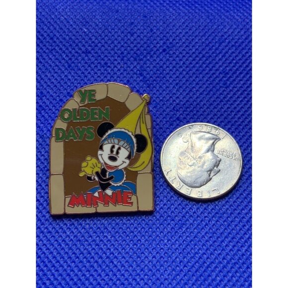 Vintage Princess Minnie Mouse Disney Pin Ye Olden Days Brave Little Tailor - Picture 2 of 3